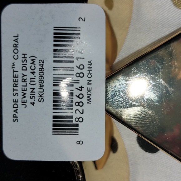 🆕kate spade/Lenox Collaboration Endearing Spade Dish in dark pink/coral - Picture 11 of 16